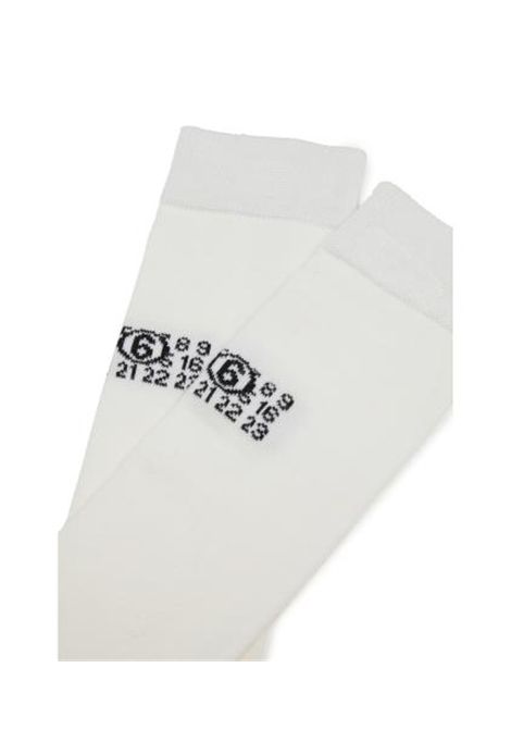 Calzini con logo MM6 KIDS MAISON MARGIELA | M61118 MM045M6100